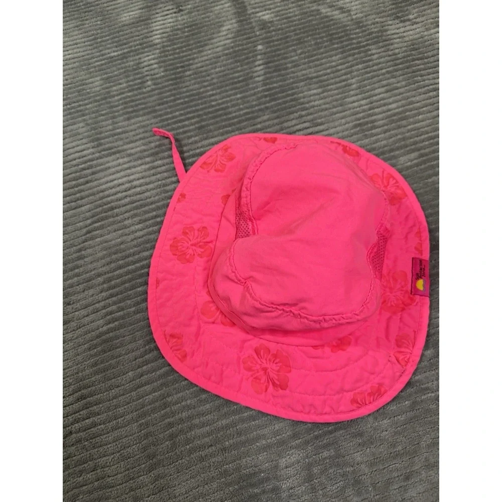 Cat & Jack Baby Girls Pink+SPZ Sun Hat Beach One‎ Size